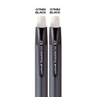 uni-ball - Stylos rétractables à gel effaçable - 0,7 mm - noir - paquet de 2-6