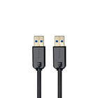 Kanto - Câble USB 3.0 A, noir, 3 pi (P88F-1000B)-Connexions USB 3.0 A mâle à USB 3.0 A mâle