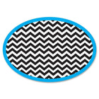 Ashley - Effaceur pour tableau blanc magnétique, chevrons (ASH10047)-Noir, blanc et vert