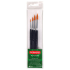 Ensemble de pinceaux ronds Academy® de Derwent, assortis, paquet de 4 (98252)-Cet ensemble de pinceaux est le choix parfait pour les artistes et amateurs en herbe.