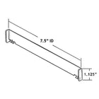 Azar Displays – Séparateurs d’extrémité, 50/paquet (225903)-À utiliser avec des plateaux réglables