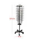 FuTECH - Porte-documents Rolling Spinner avec 27 pochettes - 57,5 H - Noir-Pleine hauteur: 57.5 H po, 9 l po ouverture