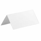 JAM Paper - Marque-places imprimables 3 3/4 po x 1-3/4 po - Marque-places blancs, paquet de 12-Couleur : blanc / Complétez n'importe quel thème de fête et signalez un événement spécial avec des marque-places colorés.