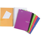 Five Star - Cahier à 5 sujets de qualité supérieure, 9 1/2 po x 6 po - couleurs variés-Papier de qualité supérieure ligné