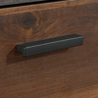 Sauder - La Collection Canton Lane Classeur lateral - Finition Brew Oak-Mecanisme brevete de verrouillage de securite de tiroir assurant l'ouverture d'un seul tiroir à la fois.
