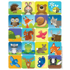 Eureka Thème Autocollant Créatures des bois, 1440 Pack-Chaque autocollant mesure 1" x 1"