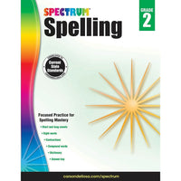 Livre numérique : Spectrum - Spectrum Spelling, 704598-EB, 2e année-Vous recevrez deux courriels : le premier confirmant la totalité de votre commande et le second comportant un lien de téléchargement. Vous pourrez utiliser le lien de téléchargement immédiatement ou plus tard, comme vous le voulez.