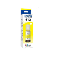 Epson - T512 Bouteille d’encre - Capacité standard - Jaune-Jaune