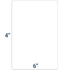 SPC -  Rouleau d'étiquette Adhésive Perforée à Tansfert Thermique - 4 po x 6 po - Blanc - Paquet de 1000-Étiquettes sensibles à la pression recommandées pour les étiquettes d'expédition, les bacs de pièces et les étiquettes d'identification des produits