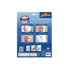 Crayola - Ensemble d'art pour enfants 3D POUF - Spiderman-FEUILLE D'AUTOCOLLANTS SPIDERMAN : Les 3 feuilles d'autocollants 3D POUF de Spiderman de Crayola présentent des graphique de tes personnages Marvel préférés pour ajouter une touche de superpuissance à tes oeuvres d'art !