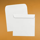 JAM Paper Enveloppes carrées standard avec fermeture gommée, 11 1/2 x 11 1/2 po, blanc, 25/pqt-Ouverture : Carrée