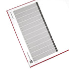 Bindertek - Cartables de première qualité à 3 anneaux - 3 po - rouge brique-Le mécanisme d’anneau est fixé à la couverture arrière pour plus de durabilité