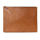 Ashlin - Pochette Branson avec fermeture Eclair pour MacBook Pro de 13 po havane anglais-Extra Grande Pochette - Stocker n'importe quoi