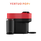 Nespresso - Machine à Café et Espresso Vertuo Pop+ par Breville - Rouge Piment-Large gamme de cafés d’exception et aromatisés