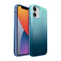 LAUT HUEX FADES pour iPhone 12 mini - Électrique Bleu-Pour iPhone 12 mini