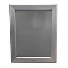 Eddie's - Porte-affiches verrouillable à cadre encliquetable - 8,50" x 11" - Aluminium argenté - Paquet de 5 (120660-5)-Aluminium