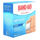 BAND-AID Brand® - Pansements AQUAFLEX®, formats assortis, paq. 60-60 pansements de formats assortis par boîte  