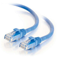 C2G - Câble de raccordement réseau Ethernet Cat6 Snagless non blindé (UTP) de 20 pieds - Bleu-Câbles Ethernet