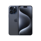 Apple - iPhone 15 Pro Max 6,7 po ecran Liquid Retina, 512 Go, Titane bleu, Bell et Virgin Plus-Force Titanesque : iPhone 15 Pro Max. Design robuste et léger en titane de calibre aérospatial avec dos en verre mat texturé. Face avant en Ceramic Shield plus solide que le verre de n'importe quel téléphone. Et résistance à l'eau, aux éclaboussures et à la poussière
