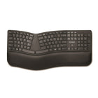 Clavier ergonomique sans fil Kensington Pro Fit, noir-Le clavier ajustable à pente régulière et à inclinaison arrière réglable permet de positionner les mains, les poignets et les avant-bras pour un confort accru et un alignement neutre.