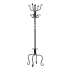 Monarch Specialties - 2065 Patere - Traditionnelle Metal Martele Noir-Portemanteau