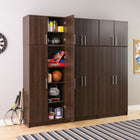 Prepac – Armoire de rangement Elite de 32 po, fini expresso (EES-3264)-Portes en MDF massif avec un élégant rebord profilé