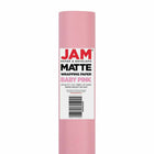 JAM Paper -  Emballage cadeau – Papier d'emballage mat – 50 m² au total – Pastel rose clair mat – 2 rouleaux/paquet-La superficie parfaite pour emballer rapidement et facilement vos cadeaux