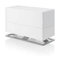 Stadler Form – Humidificateur à évaporation Oskar Big O-026, 18,6 x 11,5 x 7,9 (po), blanc-La fonction memo vous rappelle de remplacer le filtre et, grâce au mode nocturne, il fonctionne quasiment inaperçu