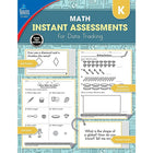 Livre numérique : Carson Dellosa - Instant Assessments for Data Tracking: Math Workbook, maternelle-1
