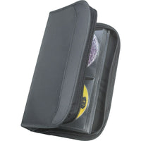 Staples - portefeuille à cédés/DVD, capacité de 64-Étui pour CD/DVD en nylon robuste avec fermeture à glissière
