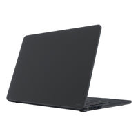 Étui de protection JCPal MacGuard pour MacBook Air 13" (2022 M2 / 2024 M3 / 2025 M4) - Noir mat-Utilise un matériau en polycarbonate de haute qualité qui est à la fois durable et très flexible