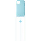 LAUT PASTELS Necklace pour iPhone 12/12 Pro - Bleu Bébé-Boîtier doux au toucher.