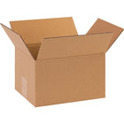Staples - Boîtes d'expédition - 10 po L x 8 po l x 6 po H - Brun Kraft - Paquet de 25-Brun/ Kraft