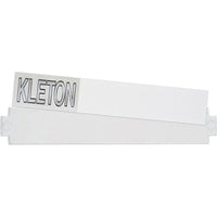 Kleton - Plaque Avant Avec Étiquette, paquet de 10-Paquet de 10