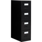 Staples − Classeur vertical format lettre à 4 tiroirs − noir-Serrure interchangeable pour plus de sécurité
