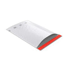 TRU RED - Enveloppes d’expédition à bulles autoadhésives, no 5, 11,25 larg. po x 15 long. po - blanches - paquet de 25-Les dimensions extérieures peuvent varier
