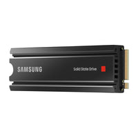 Samsung SSD 980 PRO avec dissipateur NVMe M.2 PCIe 4.0 1 To-PCIe Gen 4.0 x4, NVMe 1.3c; PC et consoles de jeux