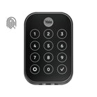 Yale - 450 Assure Lock 2 Touch avec Wi-Fi - Sans clé - Suède noir-Déverrouillez avec votre empreinte digitale avec une précision de 99 pourcent et un temps de reconnaissance inférieur à 0,5 seconde