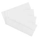JAM Paper Enveloppes format livret Strathmore fini vélin avec rabat gommé, 4 1/8 x 9 1/2 po, blanc lumineux, 1000/paquet-Ouverture : livret