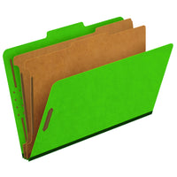 Chemises de classement Pendaflex - 2 intercalaires - attaches 2" - lettre - vert foncé-Fabriqué avec 25 points