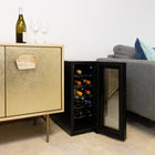 Koolatron - Cellier à vin thermoélectrique pour 12 bouteilles - Noir-Technologie de refroidissement thermoélectrique fiable