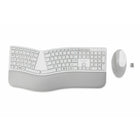 Kensington - Ensemble de clavier et souris sans fil Ergo Pro Fit - gris-Le clavier ajustable à pente régulière et à inclinaison arrière réglable permet de positionner les mains, les poignets et les avant-bras pour un confort accru et un alignement neutre