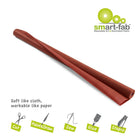 Tissu d'art et de décoration jetable Smart-Fab, brun, rouleau de 48 po x 40 pi-Recyclable