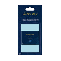 Waterman – Cartouche d'encre de recharge – bleu – paquet de 8  -Recharge