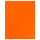 JAM PaperMD – Chemise lustrée à 2 pochettes, 9 1/4 x 11 1/2 (po), orange, 100/boîte-Égayez votre journée de travail avec de jolies chemises aux couleurs lustrées