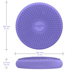 Bouncyband Coussin sensoriel Little Wiggle Seat, Violet-Conçu pour les jeunes enfants contrairement aux coussins plus grands et disques d’équilibre