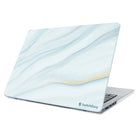 Étui de protection SwitchEasy Artist pour MacBook Air 13,6" (M2 2022 / M3 2024) - Marbre/Blanc nuageux-La conception artistique en marbre assure à votre MacBook un look élégant et sûr
