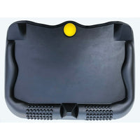 Rocelco – Tapis topographique anti-fatigue énergisant MTOPO moyen, noir-Recevez de tous les avantages de travailler debout.