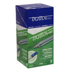 Tratto - Stylo à bille - pointe moyenne - bleu - paquet de 50-Pointe moyenne, à bille