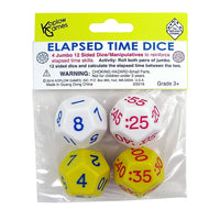 Dés de temps écoulé de Koplow Games, couleurs assorties, paquet de 2-Temps Compétences Manipulateur